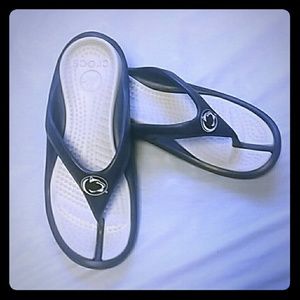 Penn State Croc Sandals-Men sz10 Women sz12